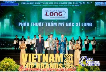 Phẫu thuật thẩm mỹ Bác sĩ Long được vinh danh tại “Sản Phẩm - Dịch Vụ Phẫu Thuật Thẩm Mỹ Việt Nam 2025”  
